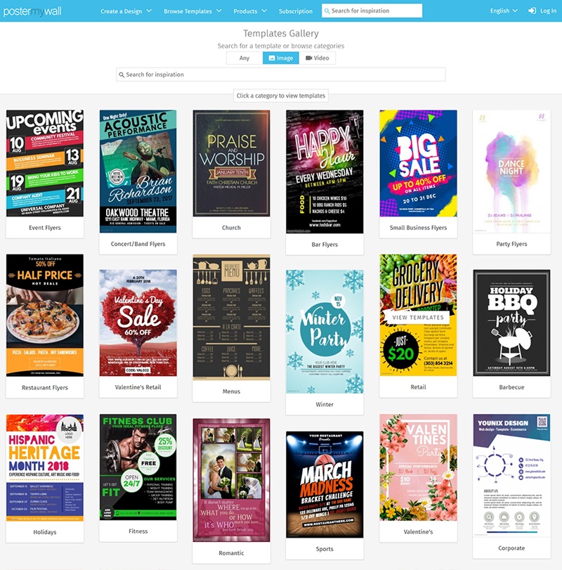 Bảng xếp hạng 5 nền tảng thiết kế Poster online chuyên nghiệp năm 2024 PosterMyWall