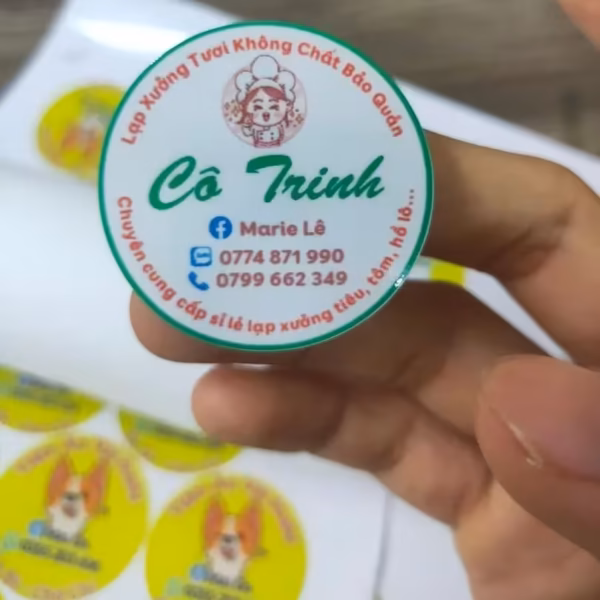 In Tem Nhãn Sản Phẩm Mau tem nhan decal gia re dep 3