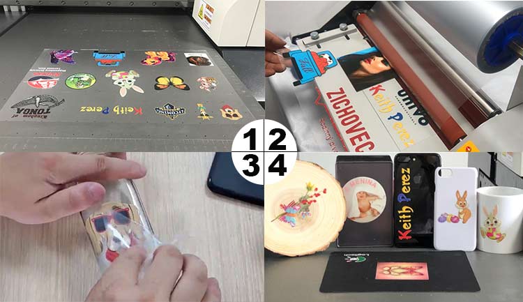 Hướng Dẫn Sử Dụng Tem Dán UV DTF: Từ Cơ Bản Đến Nâng Cao Quy Trình Dán Tem UV DTF