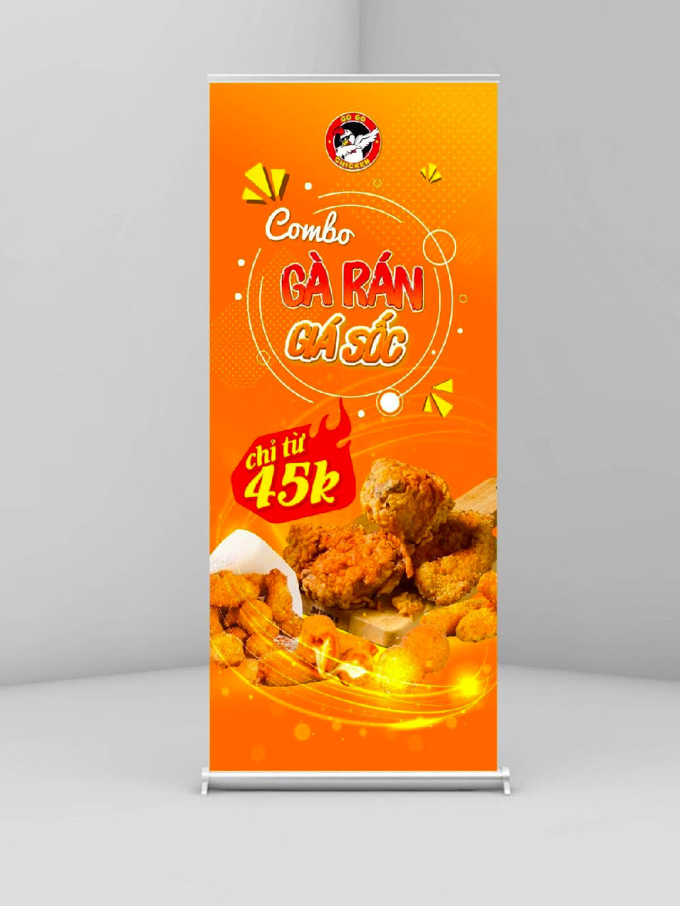 In standee quảng cáo – In đẹp, dựng nhanh Standee Cuon Nhom Cuong Luc 1 Mat11