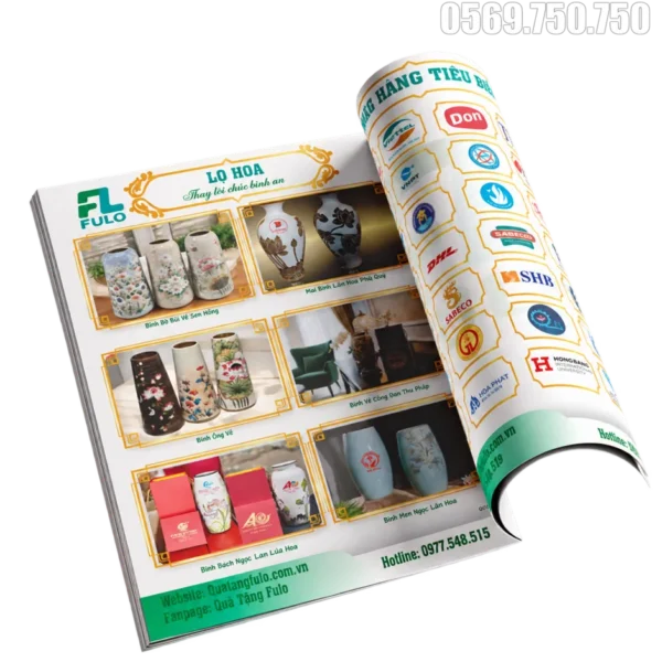 Xưởng in catalogue in catalogue 14