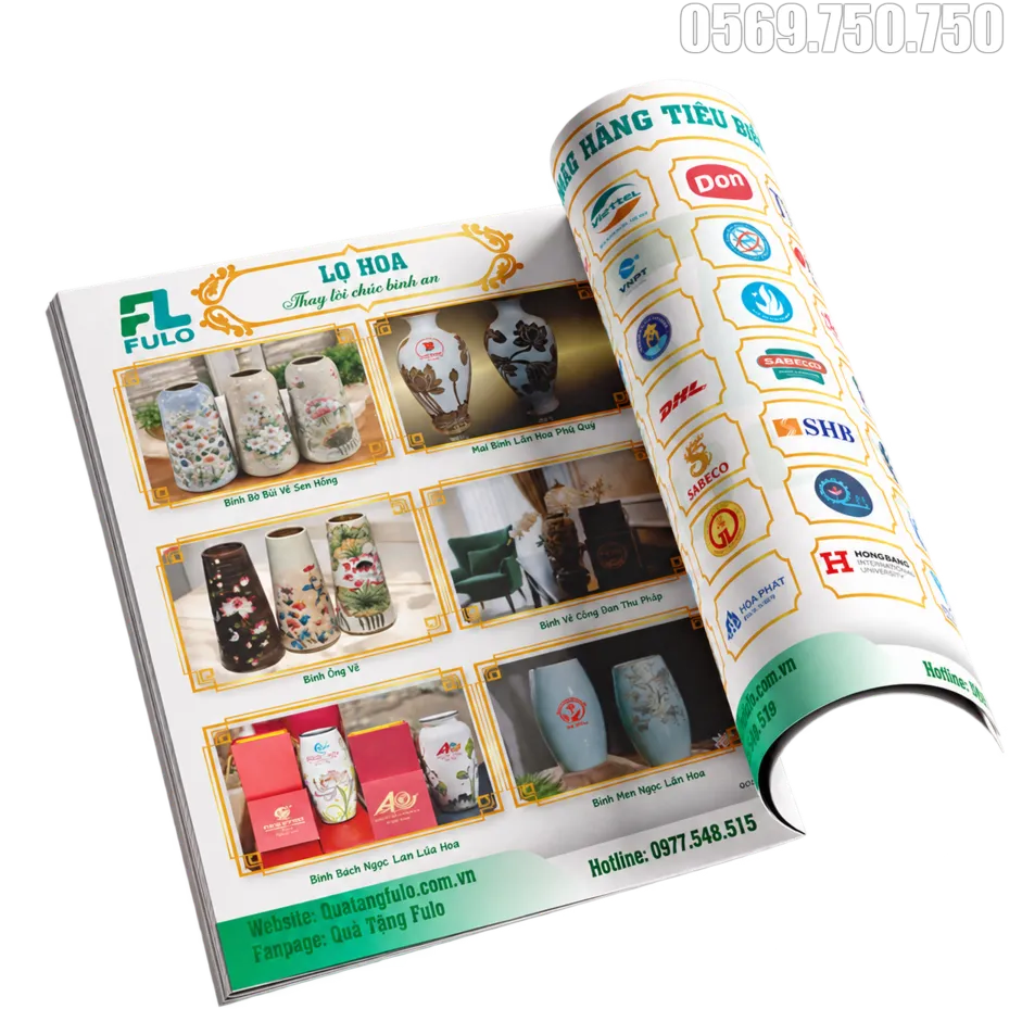 Xưởng in catalogue in catalogue 14