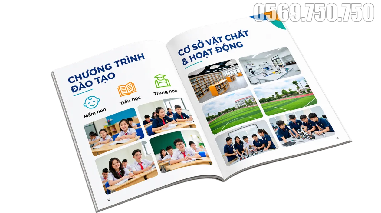 Xưởng in catalogue in catalogue 16