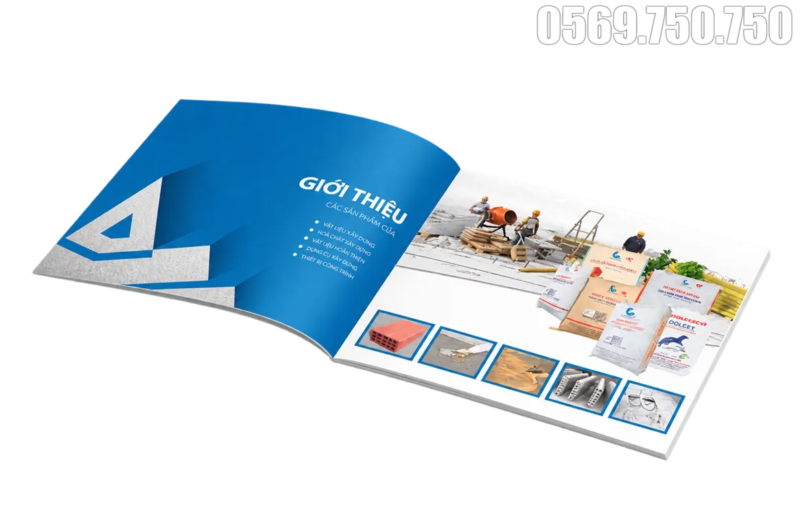Xưởng in catalogue in catalogue 18