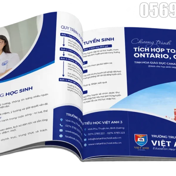 Xưởng in catalogue in catalogue 24