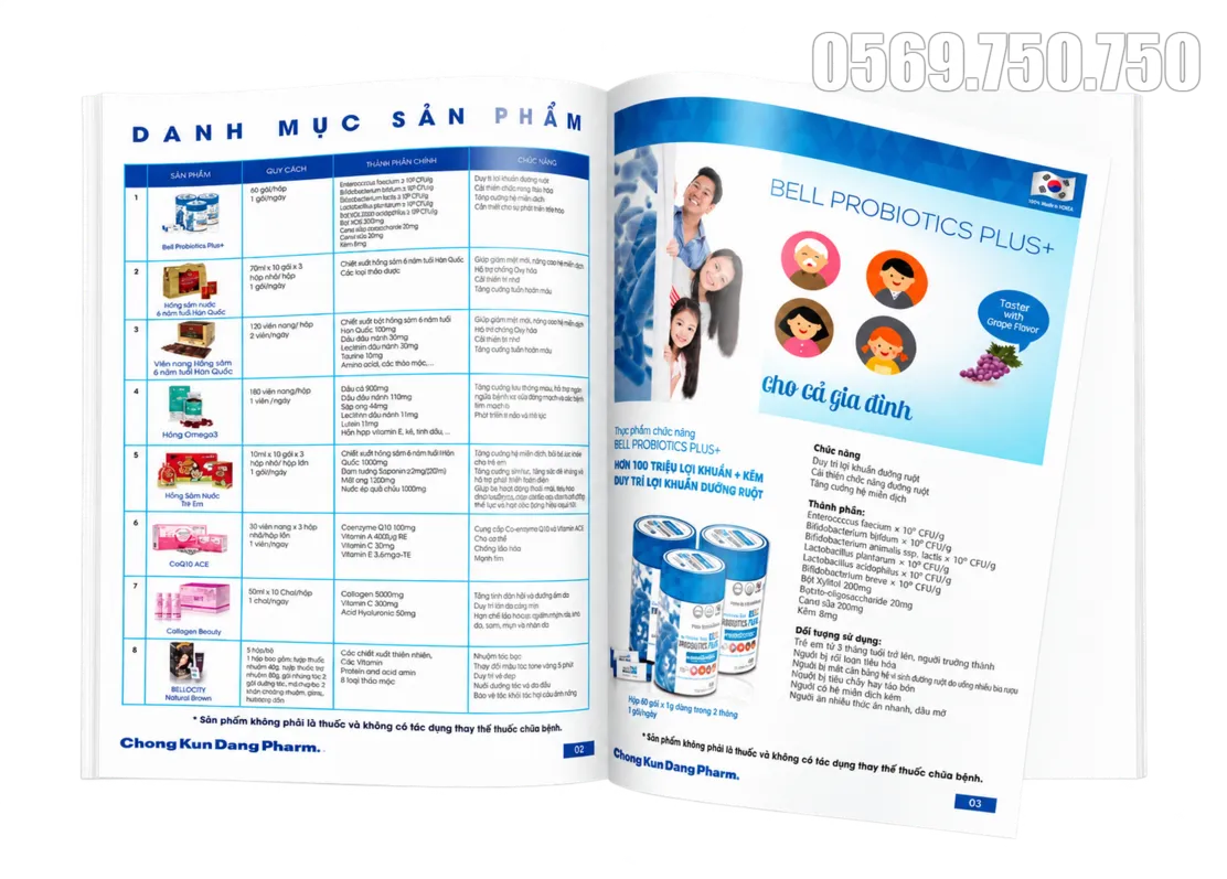 Xưởng in catalogue in catalogue 33