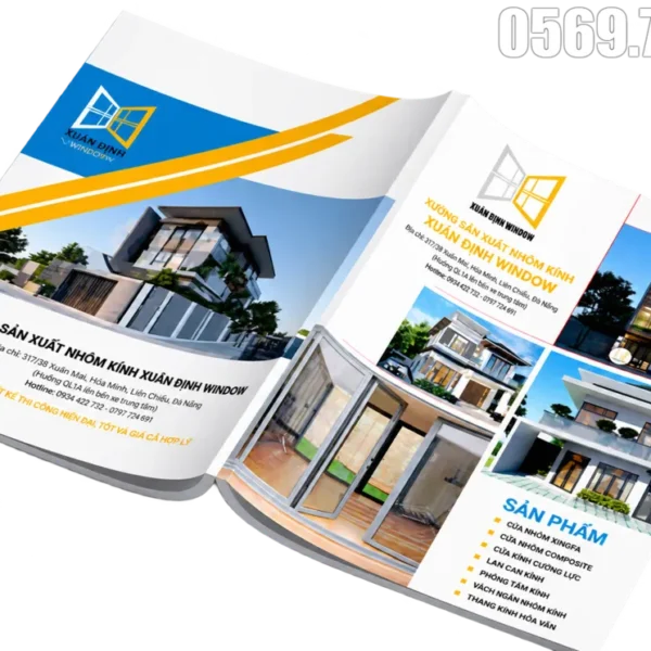 Xưởng in catalogue in catalogue 8
