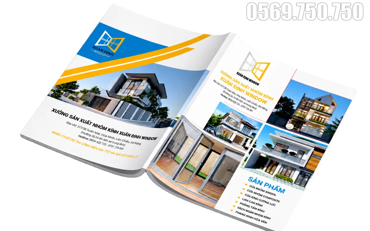 Xưởng in catalogue in catalogue 8