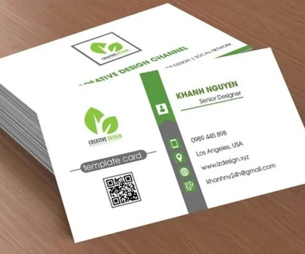 In card visit in namecard 14