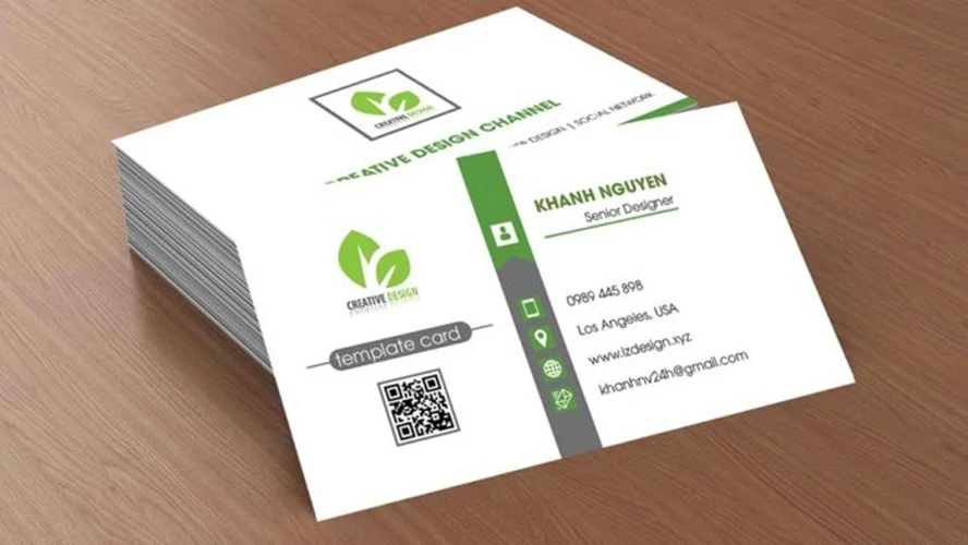 In card visit in namecard 14