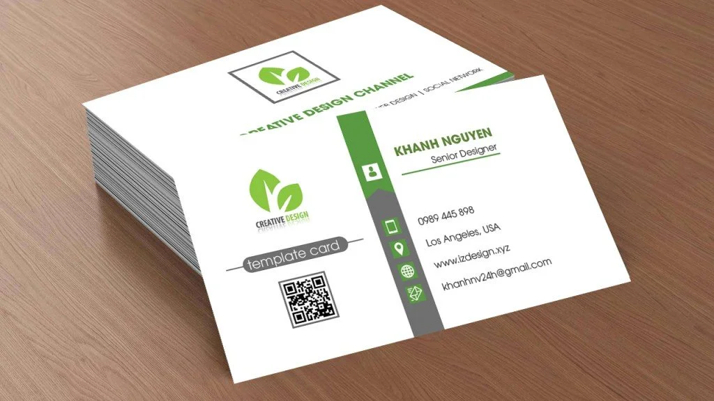 In card visit in namecard 18