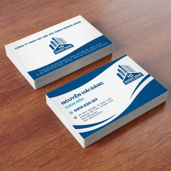 In card visit in namecard 4