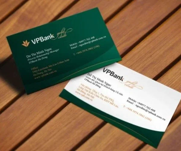 In card visit in namecard 5