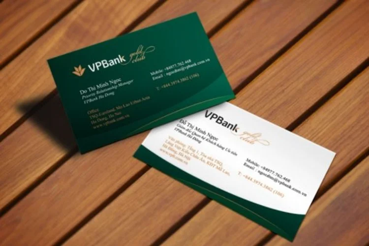 In card visit in namecard 5