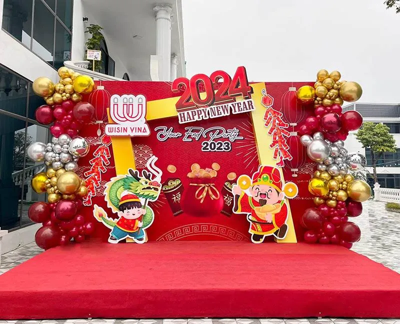 In backdrop sự kiện – In khổ lớn sắc nét thi cong backdrop 1