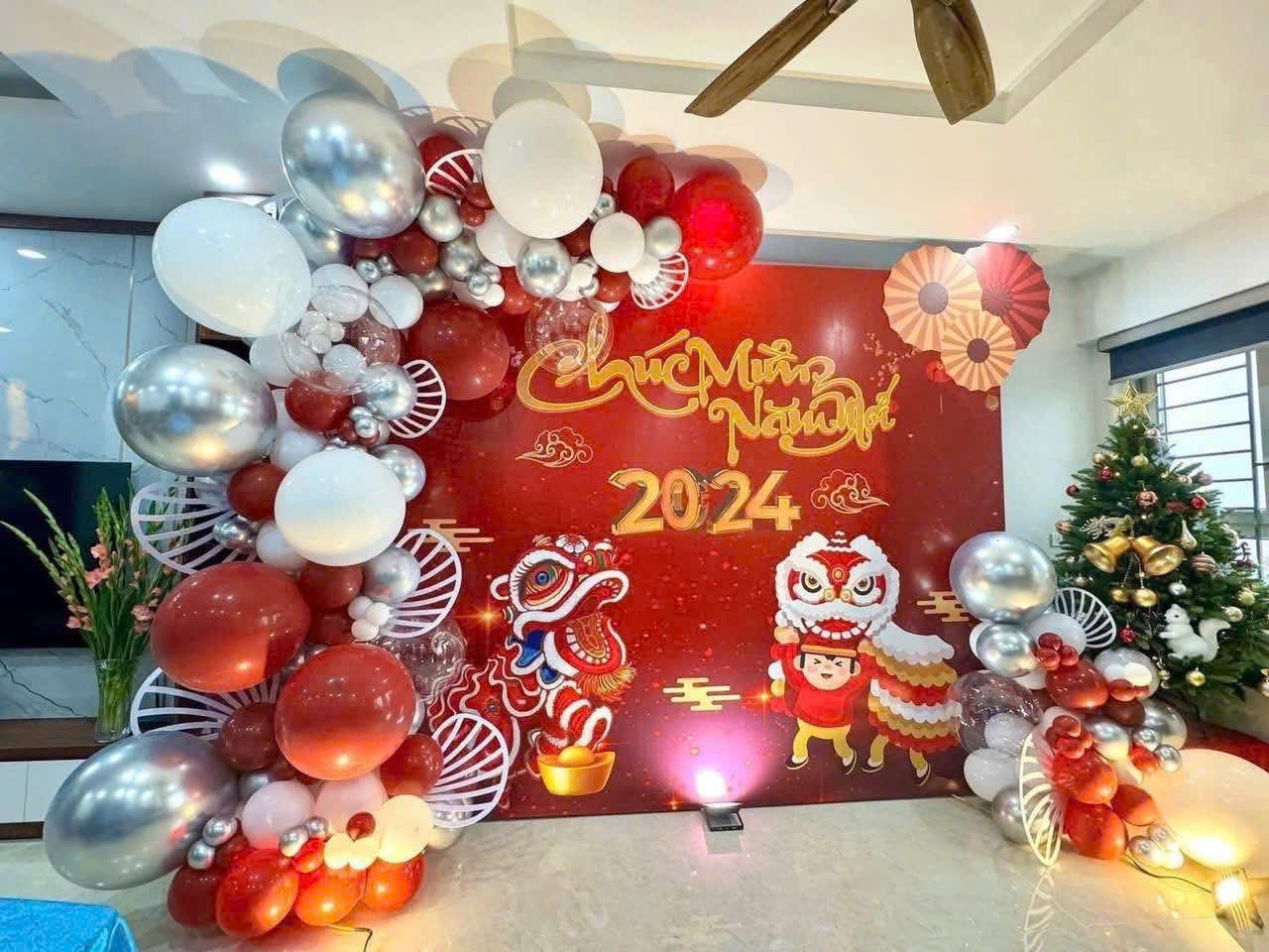 In backdrop sự kiện – In khổ lớn sắc nét thi cong backdrop 9