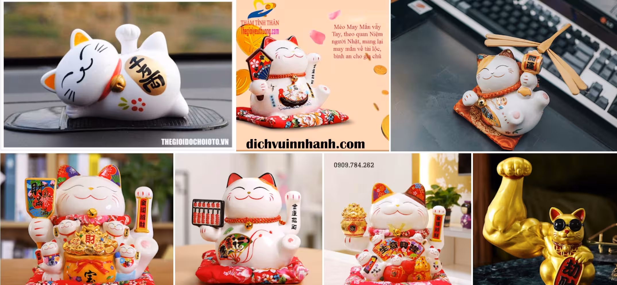 Hình Nền Mèo Thần Tài