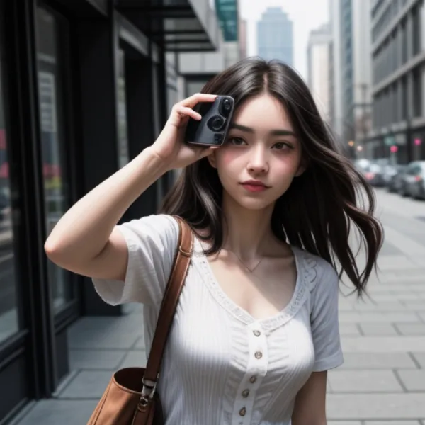 Chụp ảnh selfie với ánh sáng tự nhiên