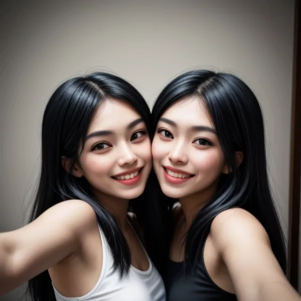 Chụp Ảnh Selfie Với Bạn Thân