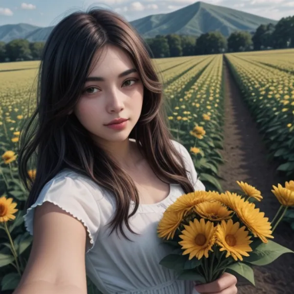 Bí Kíp Chụp Ảnh Selfie Với Hoa