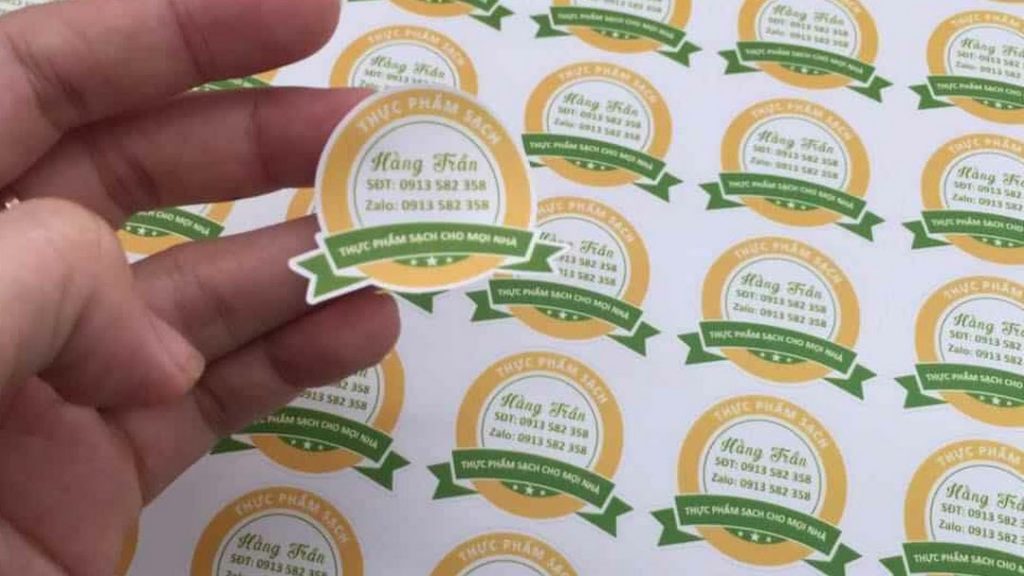 Logo dán, còn được gọi là decal logo hoặc sticker logo