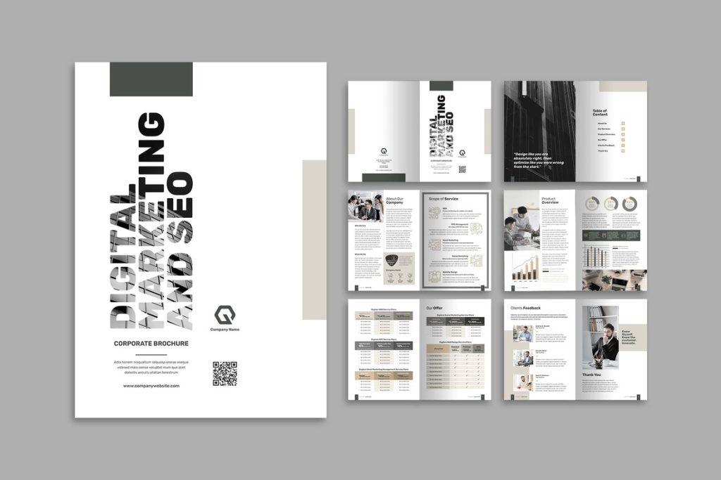 Top 20 Mẫu Brochure Đẹp Mê Hồn Năm 2024: Thực Hiện Ngay! Mau brochure dep 2