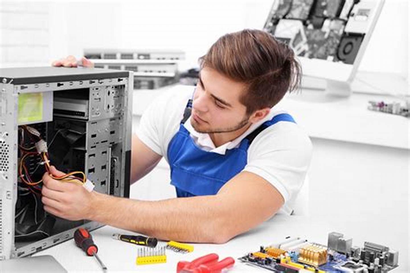 Sửa Máy Tính Tại Nhà Uy Tín - Cam Kết Hoàn Tiền Nếu Không Hài Lòng Quy trình sửa chữa máy tính tại nhà uy tín chuyên nghiệp