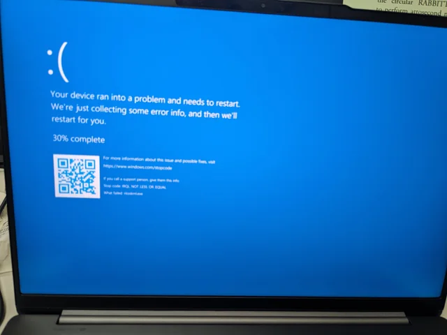 Sửa Laptop Bị Màn Hình Xanh - Giải Pháp Nhanh Gọn