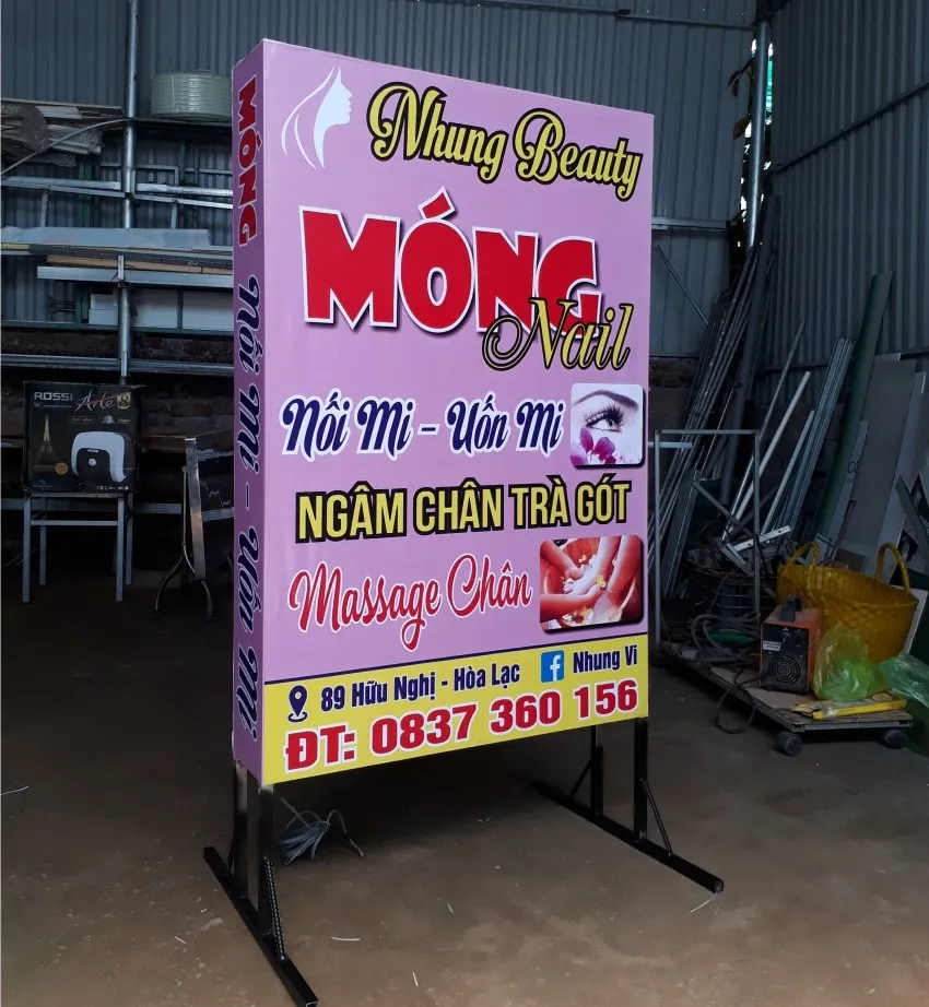 Bảng hiệu hộp đèn Bảng hiệu hộp đèn