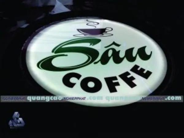 biển cafe độc đáo