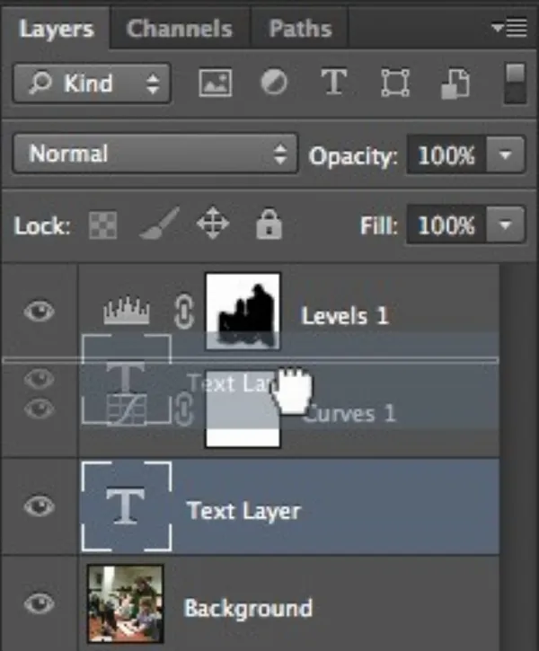 Di chuyển Layer trong Photoshop