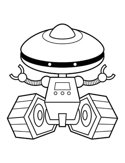 Tranh To Mau Robot01