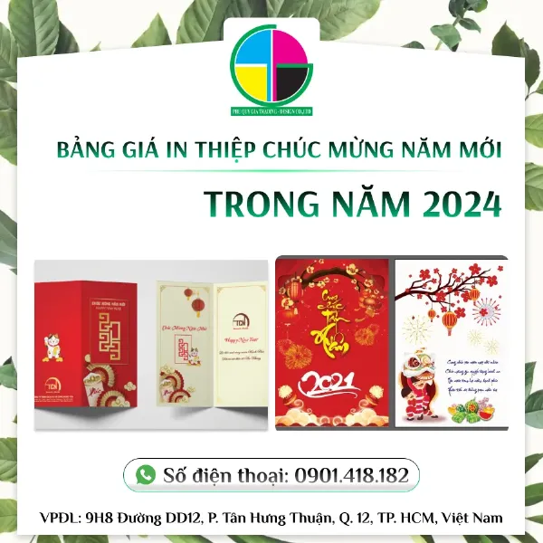 Bảng giá thiệp cưới tham khảo năm 2024