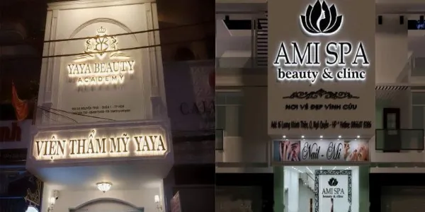 Bảng hiệu spa đẹp