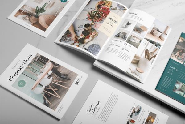Catalogue B2C với hình ảnh sản phẩm bắt mắt