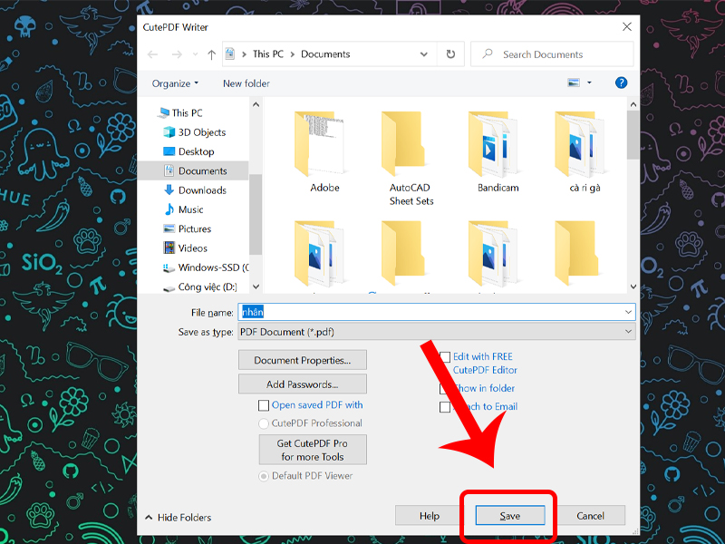 Chọn nơi lưu trữ tập tin Chọn nơi lưu trữ tập tin