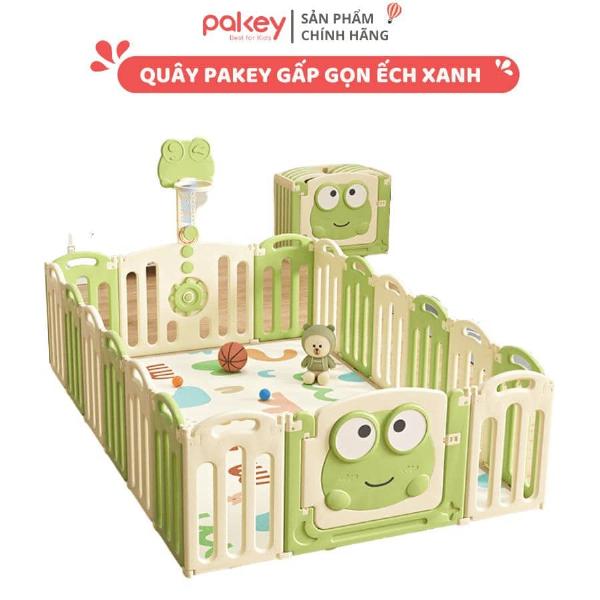 Nhiều chú ếch giấy với màu sắc và họa tiết khác nhau thể hiện sự sáng tạo