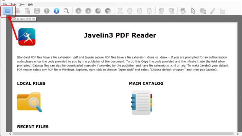 Phần mềm Javelin PDF Reader Phần mềm Javelin PDF Reader