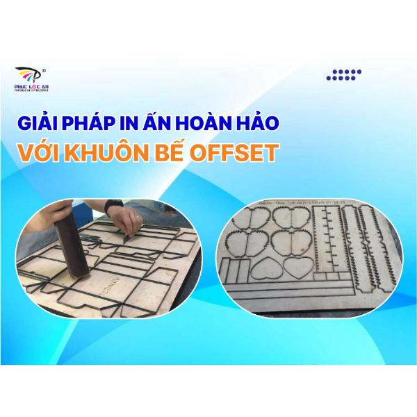 Khuôn die cut kim loại sắc bén, uốn theo hình dạng thiết kế phức tạp, sẵn sàng cho quy trình bế.