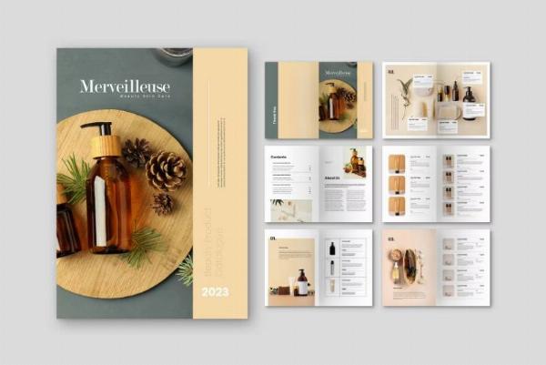 Mẫu catalogue mỹ phẩm đẹp, ấn tượng và chuyên nghiệp