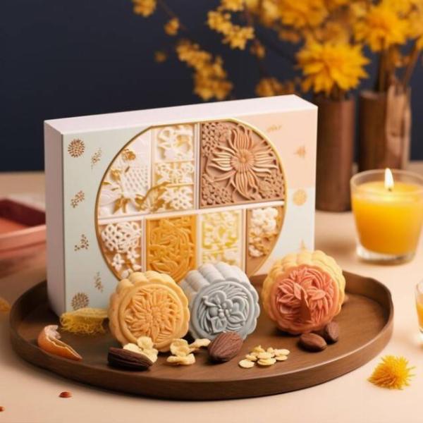 Mẫu hộp bánh Trung Thu 6 bánh cao cấp
