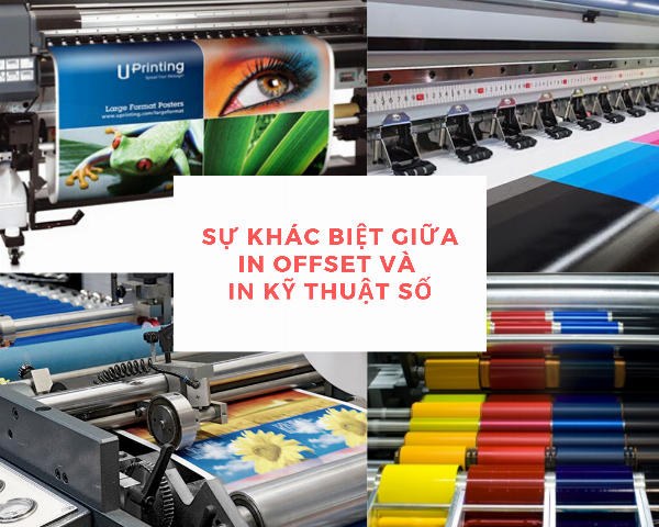 So sánh chi phí in kỹ thuật số và in offset