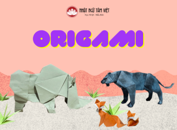 Tạo cạnh bên cho hình gấu bằng giấy origami, bắt đầu thấy hình dáng con gấu xuất hiện.