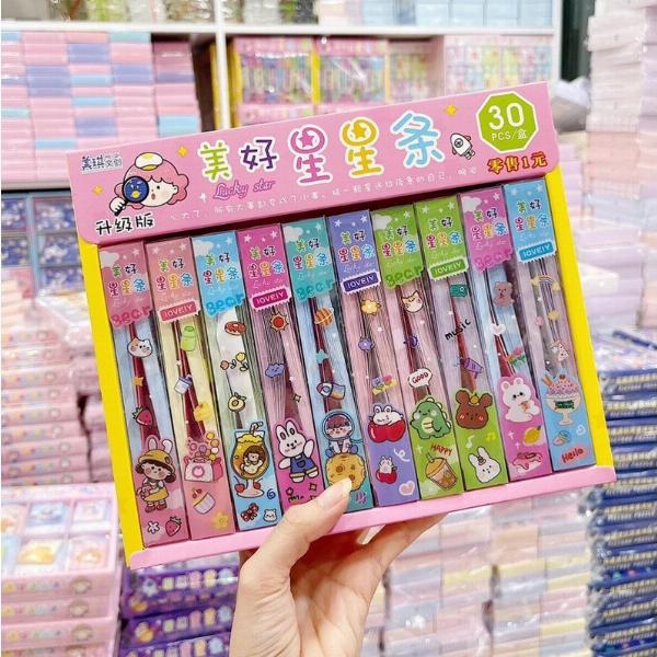 Tạo hình ngũ giác khi gấp sao giấy