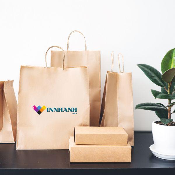 Túi giấy in logo nâng tầm nhận diện thương hiệu