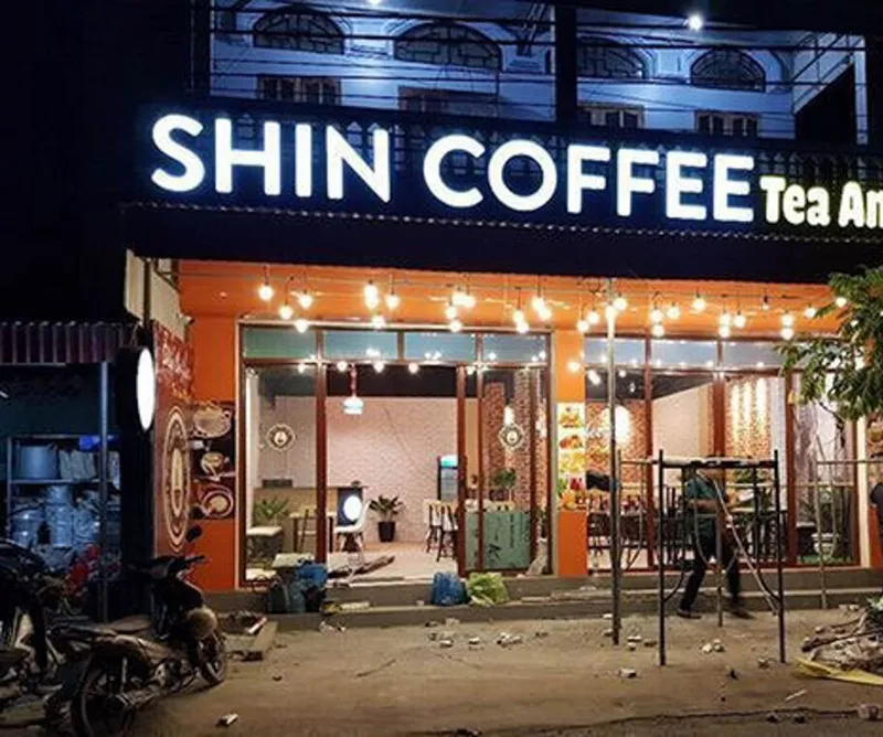 Bảng hiệu quán cafe Bảng hiệu quán cafe