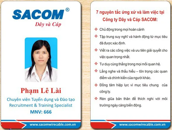 Mau the nhan vien dep35