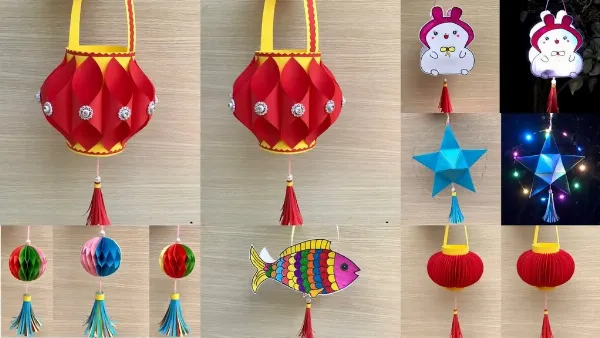 Gấp giấy origami hình con cá bước 10: Lật ngược hai nếp gấp vào trong để cố định phần đuôi cá.