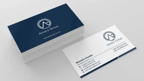 Giao diện Canva thiết kế card visit