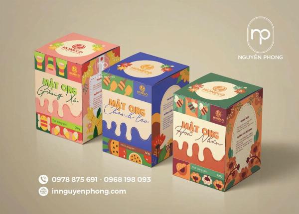 Hộp đựng mật ong bảo vệ sản phẩm và nâng tầm thương hiệu